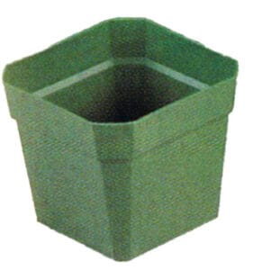 Green Square Pots
