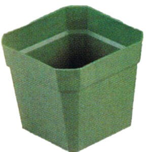 Green Square Pots