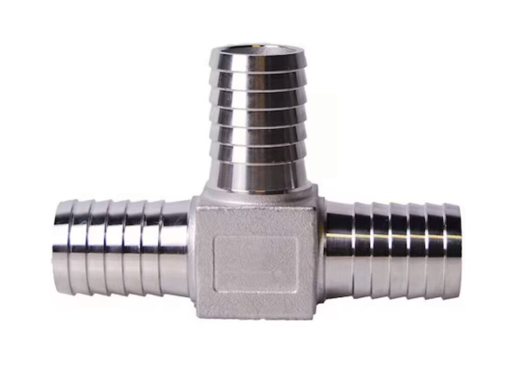 1″ Stainless Insert Tee