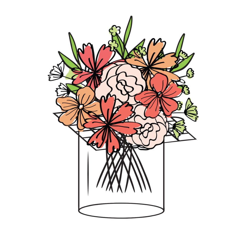 Floral Grid 5 Floral Grid - Image 5