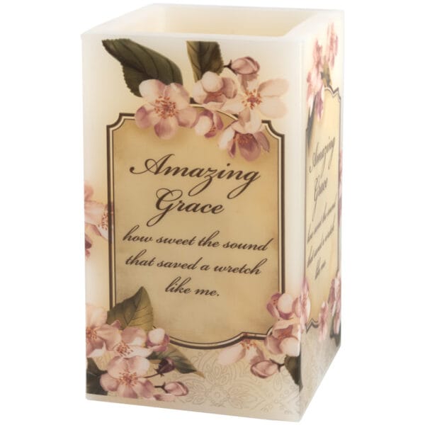 Battery Candle Amazing Grace