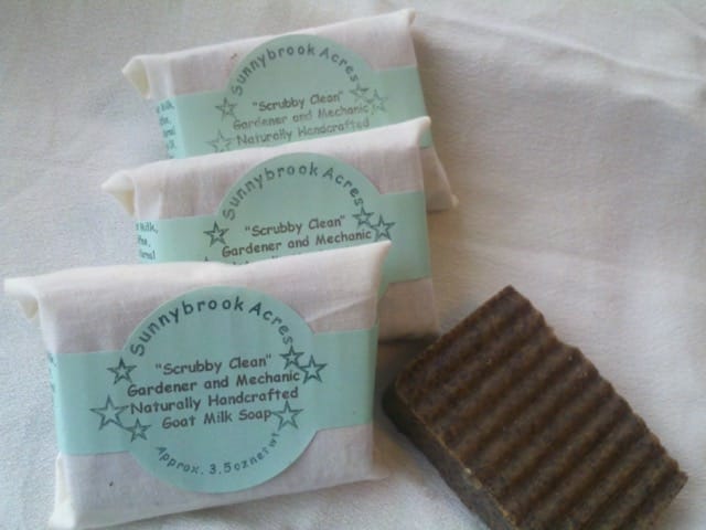 Gardener’s Scrubby Soap