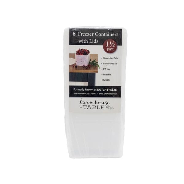 Dutch Freeze Boxes & Lids - Image 3