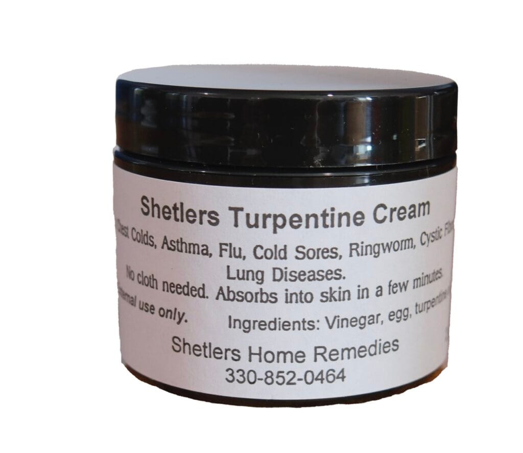 Turpentine Cream