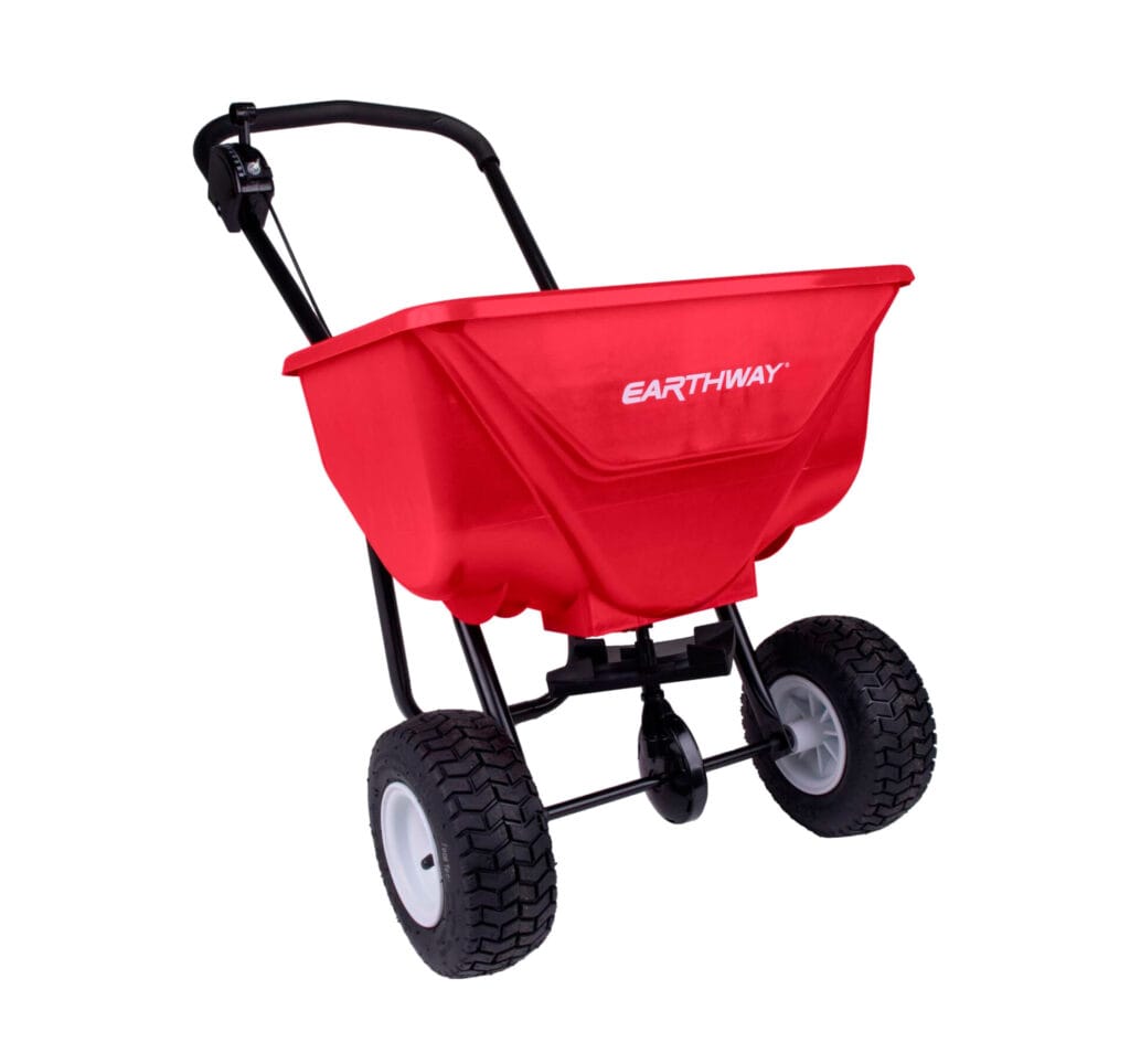 Push Spreader with Pneumatic Tires 1 Push Spreader with Pneumatic Tires