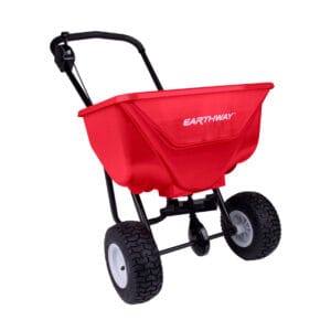 Push Spreader with Pneumatic Tires