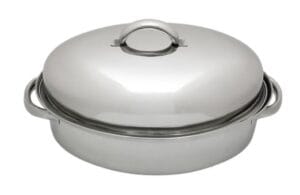 Stainless Oval Roaster