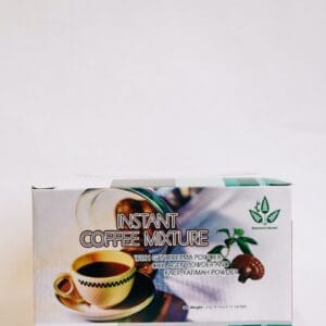 Instant Coffee w/Ganoderma Herb, Cream, Sugar & Collagen Mixture