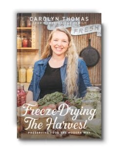 Freeze Drying the Harvest