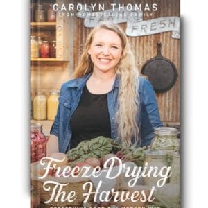 Freeze Drying the Harvest