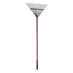 Radius 24-Tine Leaf Rake w/Fiberglass Handle