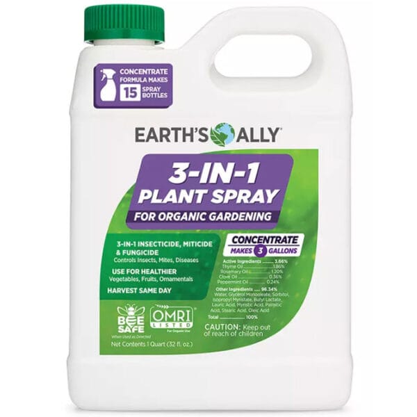 Earth's Ally 3-in-1 Plant Spray