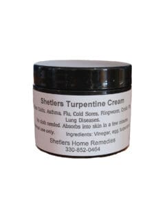 Turpentine Cream